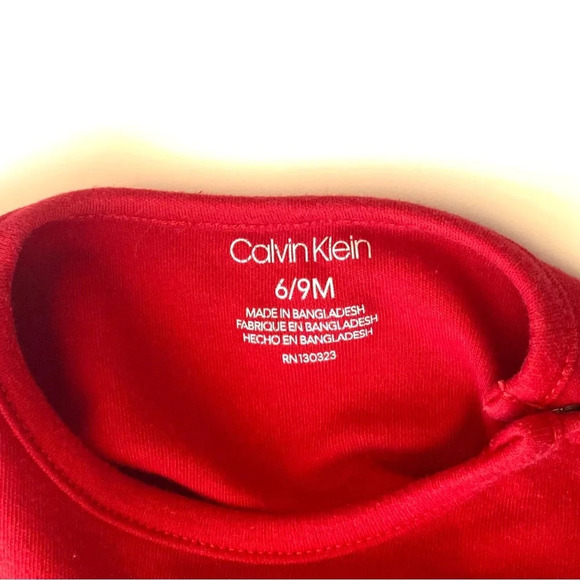 Calvin Klein Infant Baby Boy Overall Set - Picture 7 of 13